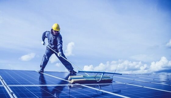 nettoyage panneau solaire