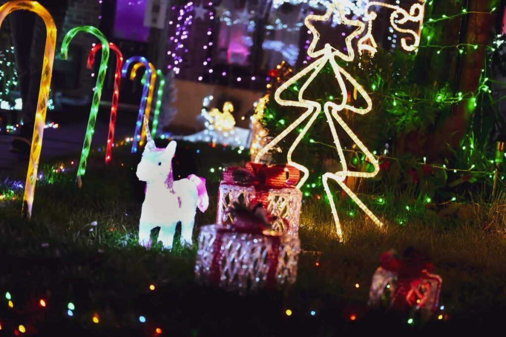 decorations-jardin-noel