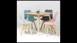 mimka chaise scandinave loumi en