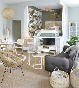 Table Spring bois Maisons du Monde Omera