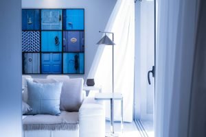 deco bleue apaissante