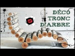 decorations avec des troncs darb
