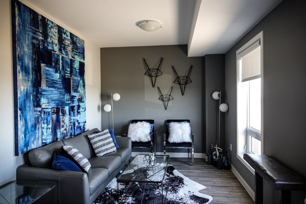 salon bleu tendance 2024