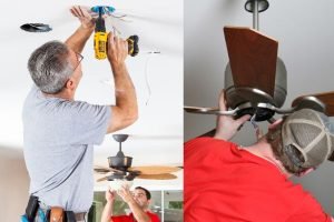 Installation-ventilateurs-plafond