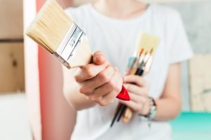 nettoyer votre pinceau après la peinture