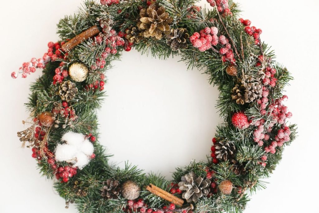 Décoration-avec-pommes-de-pin