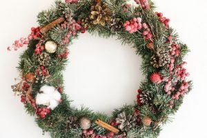 Décoration-avec-pommes-de-pin