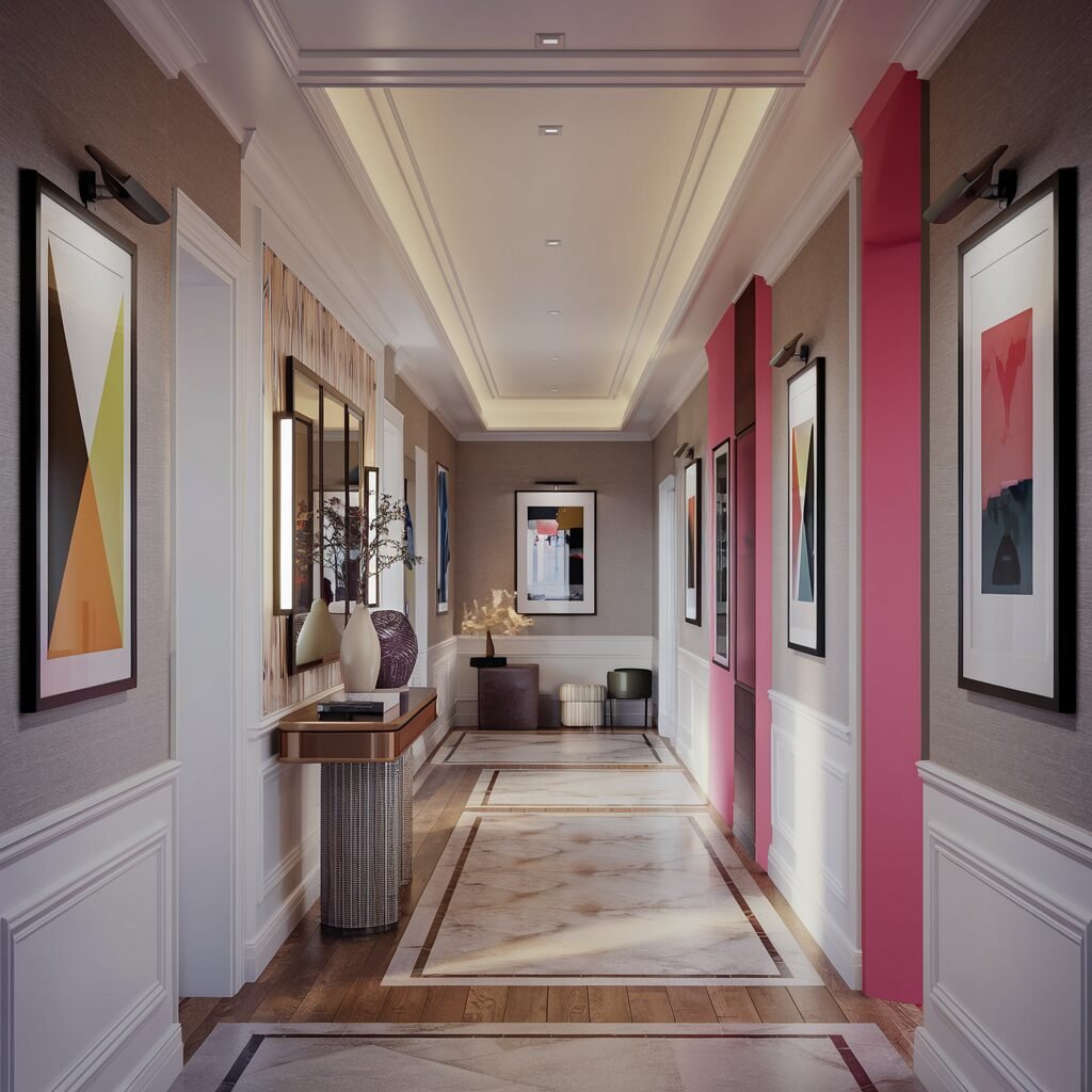 Décoration intérieure : Comment choisir la couleur pour le couloir ? 3 découvrez comment choisir la couleur idéale pour décorer votre couloir afin d'optimiser l'espace et créer une ambiance chaleureuse. explorez nos conseils et tendances pour transformer votre entrée en un espace accueillant et harmonieux.