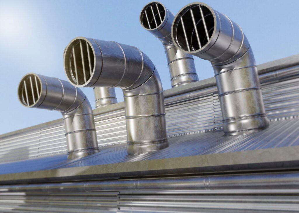 3d rendering ventilation system