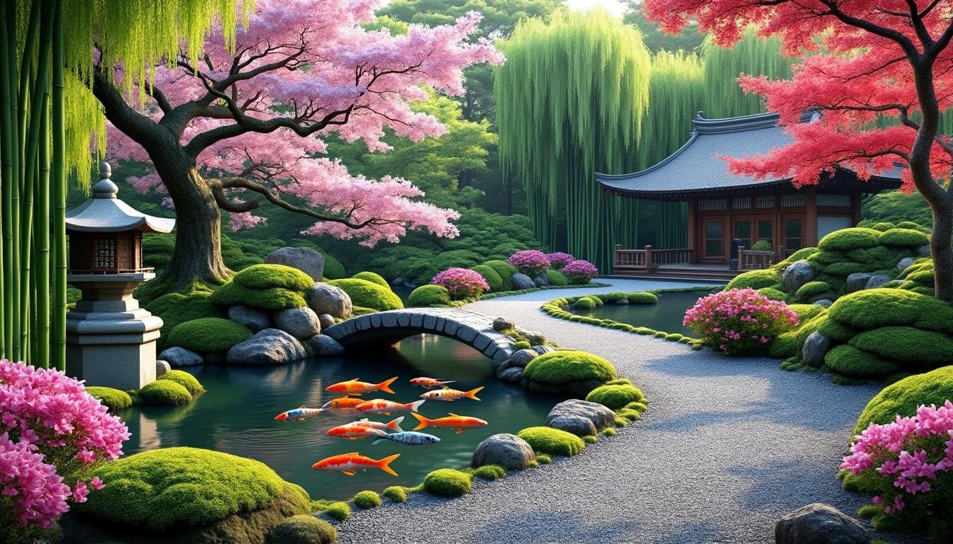 découvrez 10 idées déco incontournables pour transformer votre extérieur en véritable jardin japonais chez vous. ambiance zen, harmonie et astuces pour une décoration apaisante et inspirée du japon.