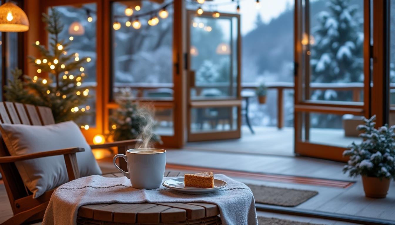 découvrez 7 astuces pratiques pour garder votre véranda chaleureuse et confortable tout l'hiver. apprenez à optimiser l'isolation, choisir le chauffage adapté et profiter pleinement de cet espace convivial même par temps froid.