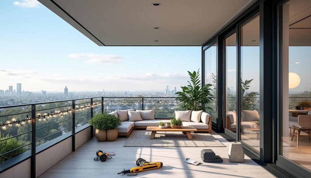 découvrez tout ce qu'il faut savoir pour installer une véranda sur votre balcon. ce guide vous fournit des conseils pratiques, des étapes essentielles et des informations sur la réglementation pour transformer votre espace extérieur en un havre de paix lumineux et confortable.