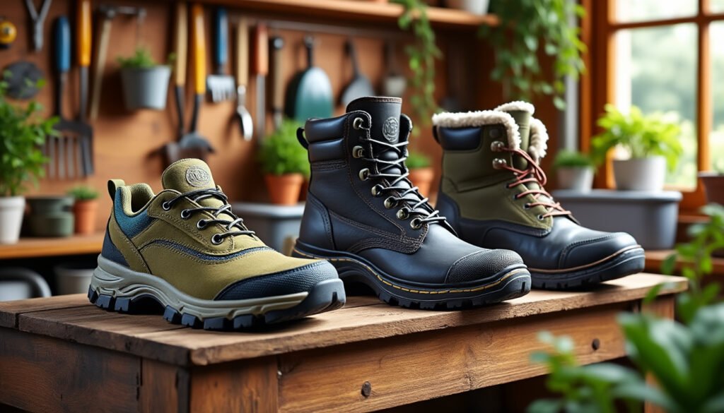 Antidérapantes, résistantes ou isolantes : quelles chaussures de sécurité pour le jardin et l’atelier ? découvrez comment choisir les meilleures chaussures de sécurité pour le jardin et l’atelier : antidérapantes, résistantes ou isolantes, trouvez la protection adaptée à vos besoins professionnels ou de loisirs.