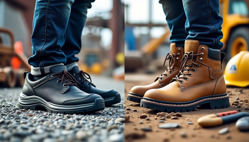 découvrez les différences entre chaussures de sécurité et bottes renforcées pour choisir la meilleure protection lors de vos gros travaux. conseils, avantages et guide pour un choix adapté à chaque situation.