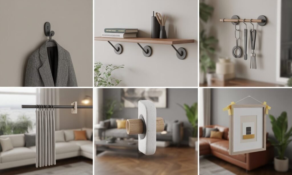 Fixer lourd sans percer : 6 solutions et leurs vraies limites dĂ©couvrez 6 mĂ©thodes efficaces pour fixer des objets lourds sans percer vos murs, avec une analyse honnĂȘte des avantages et des limites de chaque solution.