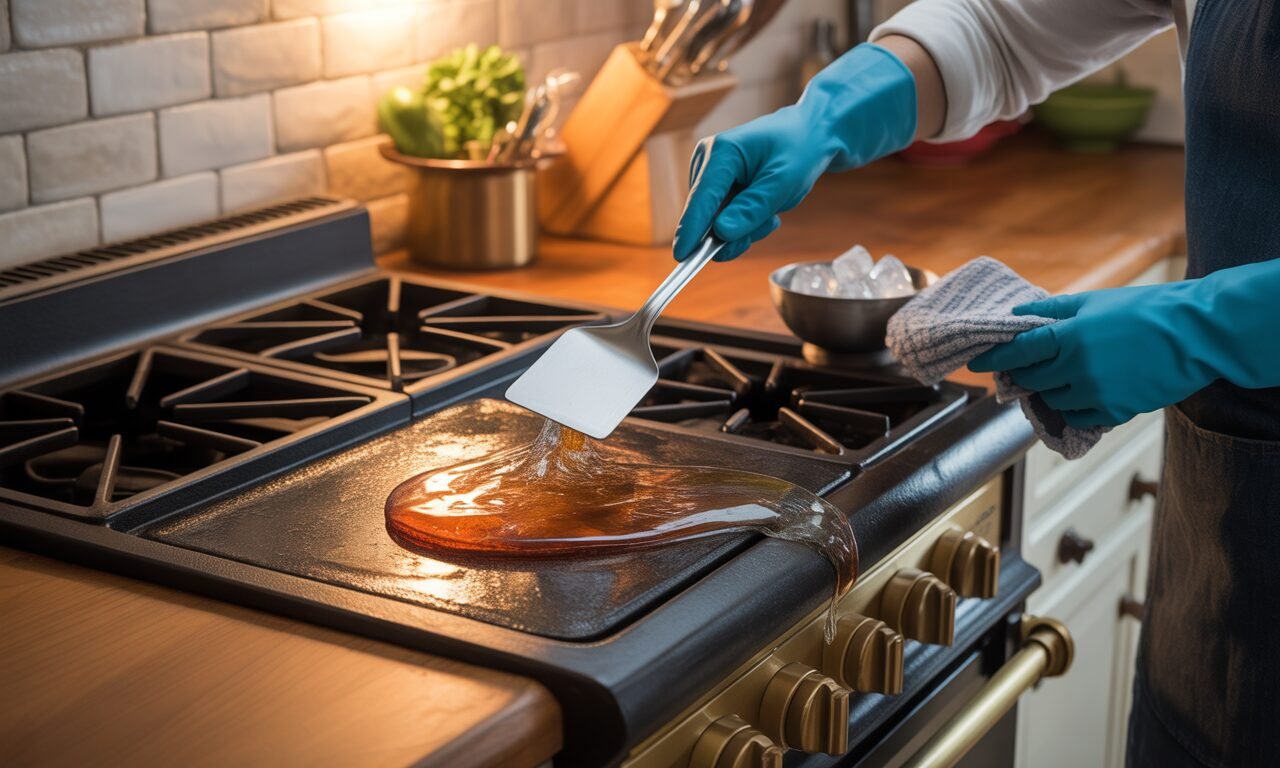 Retirer du plastique fondu sur un poêle en fonte : les astuces efficaces 1 découvrez des astuces efficaces et pratiques pour retirer facilement du plastique fondu sur un poêle en fonte sans l'abîmer. conseils étape par étape et solutions simples pour retrouver une surface impeccable.