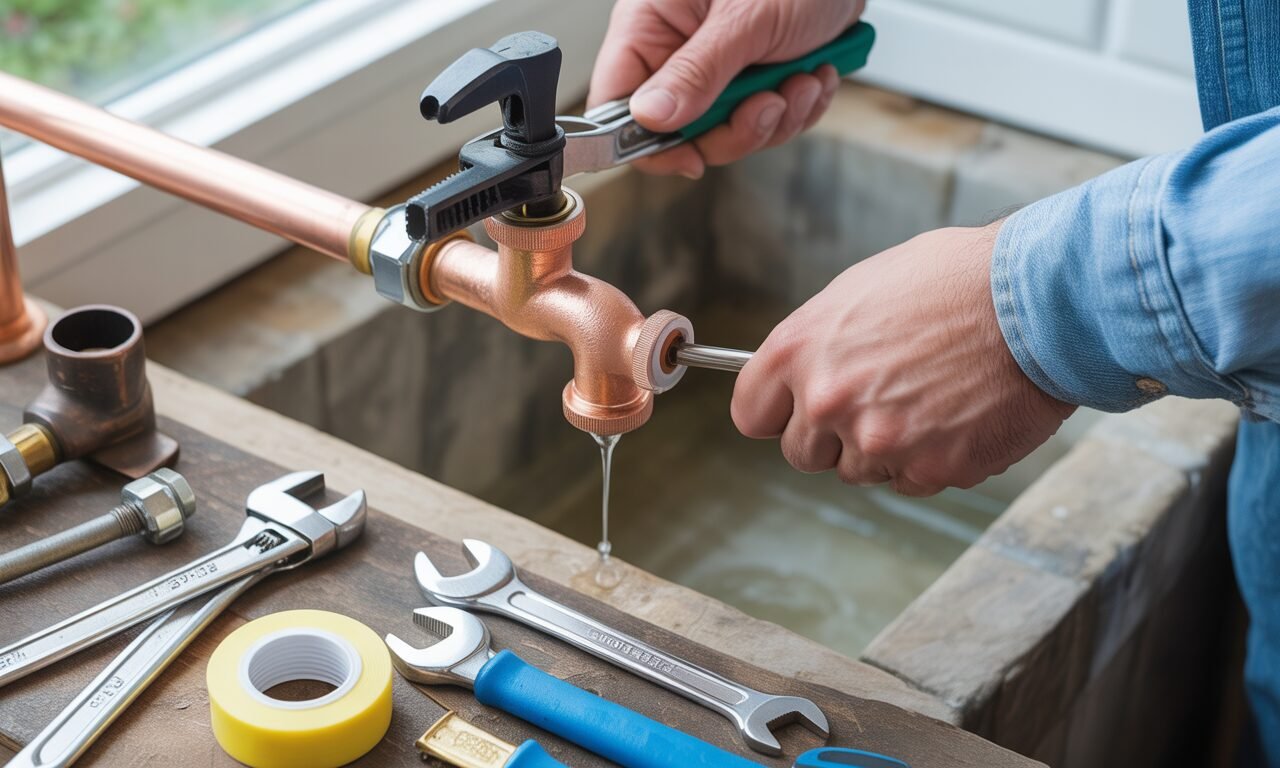 Comment remplacer un robinet autoperceur ? 1 découvrez étape par étape comment remplacer facilement un robinet autoperceur grâce à notre guide pratique et conseils d'experts.