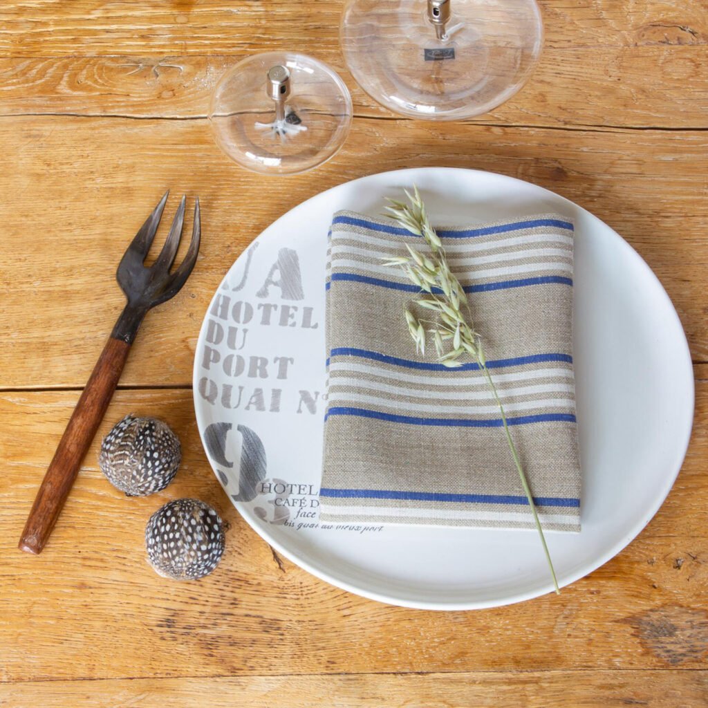 Le retour du savoir-faire textile français : peut-on participer à la relocalisation ? serviette de table made in france