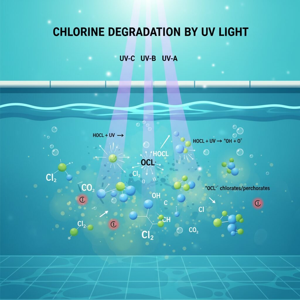 Chlore dans la piscine : combien de temps avant qu’il s’évapore ? 1 découvrez combien de temps le chlore reste actif dans votre piscine et les meilleurs conseils pour maintenir une eau claire et saine.