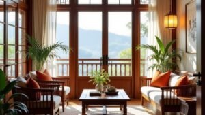 Feng Shui : Conseils pour une chambre harmonieuse 2 Intérieur avec meubles en bois massif