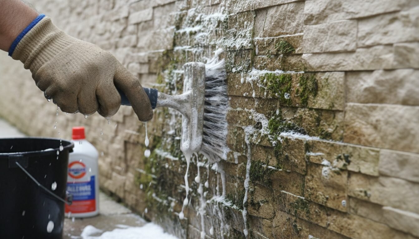 Peindre un mur en pierre de parement : astuces pratiques 1 découvrez nos astuces pratiques pour peindre un mur en pierre de parement et transformez facilement votre intérieur avec un résultat professionnel.