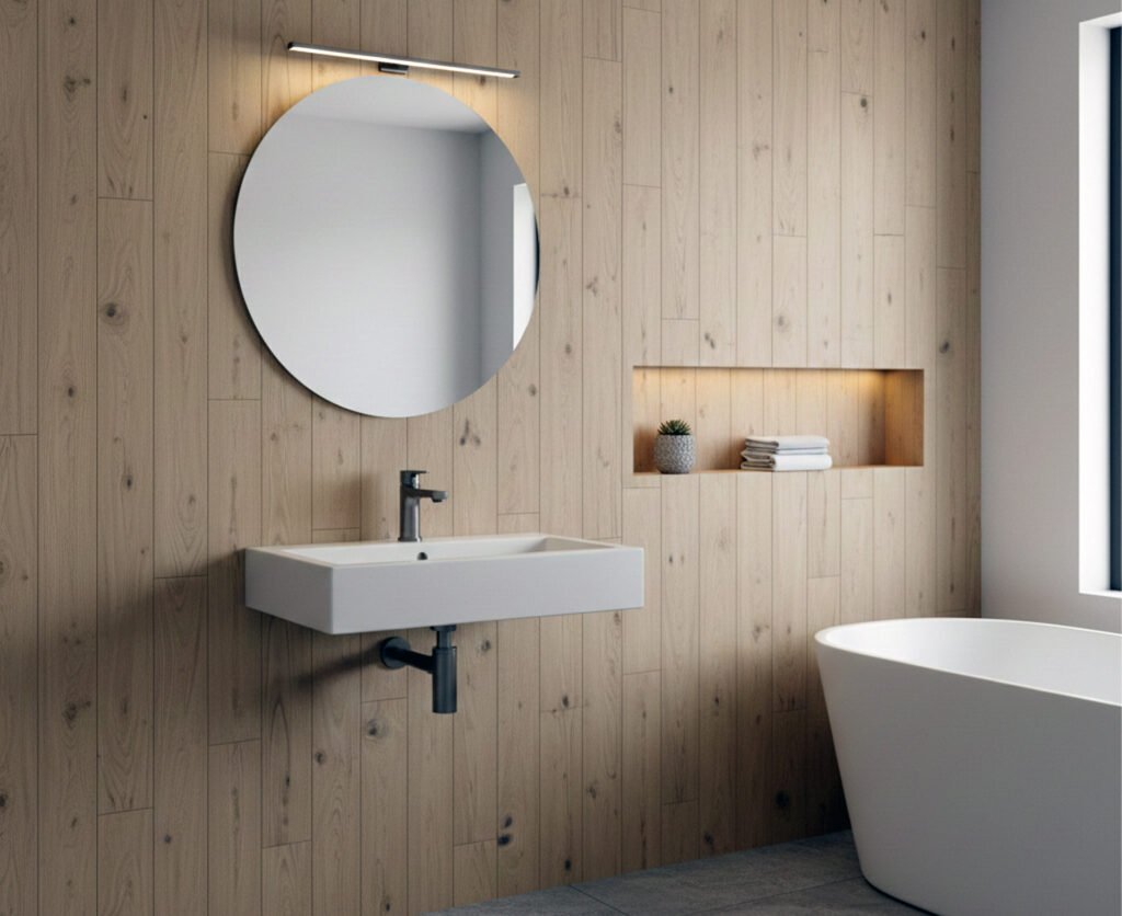 Le lambris PVC : 5 questions et réponses lambris pvc salle de bain