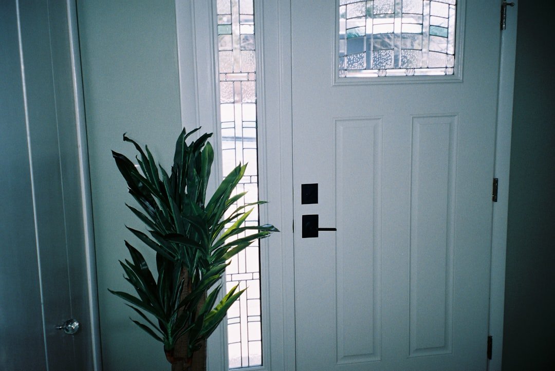 porte intérieure bicolore alliant design moderne et élégance pour sublimer votre intérieur.